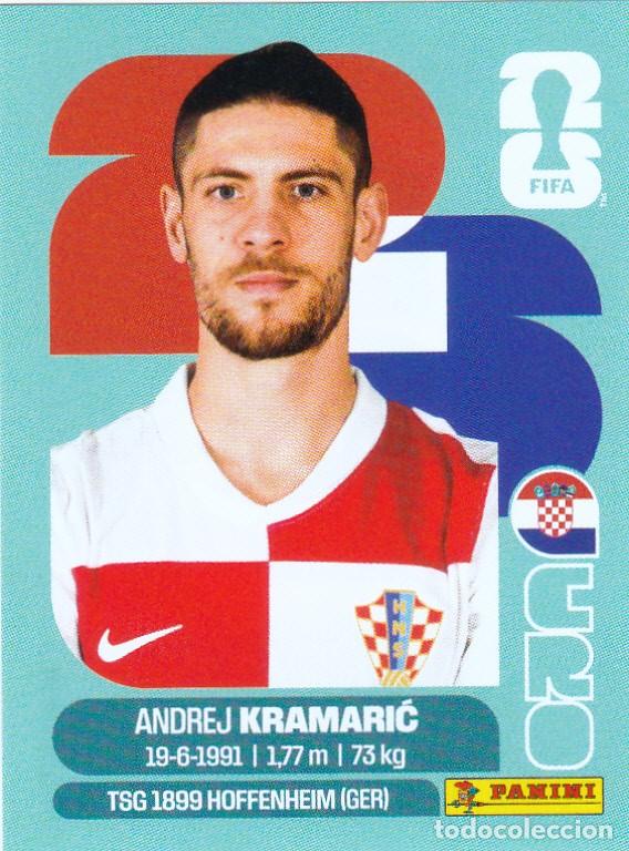 Fu&szlig;ball-Sticker: FIFA WORLD CUP 2026 * KRAMARIC N&ordm; 19 * DE CROACIA - NUEVO DE SOBRE (A-18)