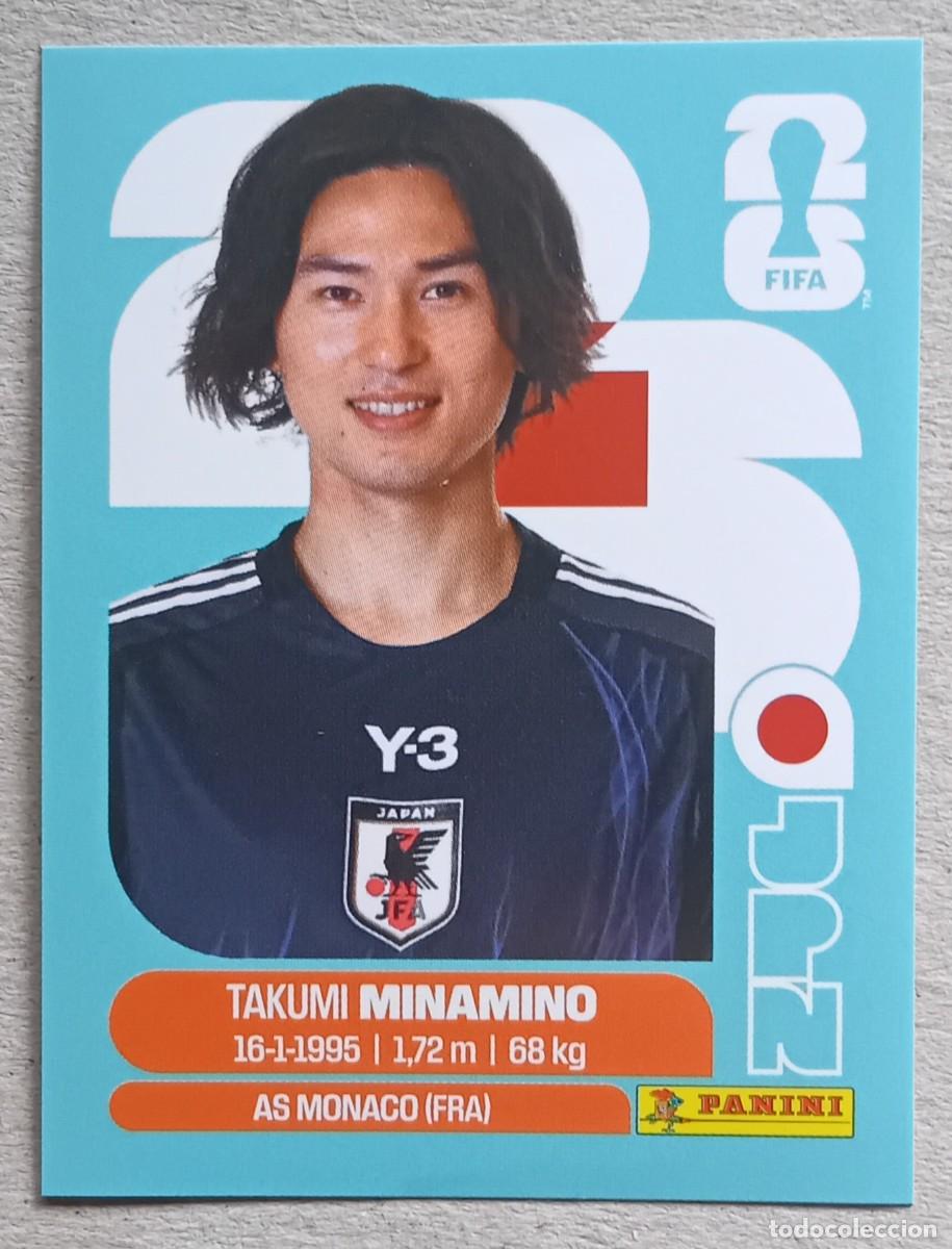 Fu&szlig;ball-Sticker: Figurina Panini 2026 Cromo World Cup Usa Mundial 2026 Takumi Minamino Japan n JPN 16
