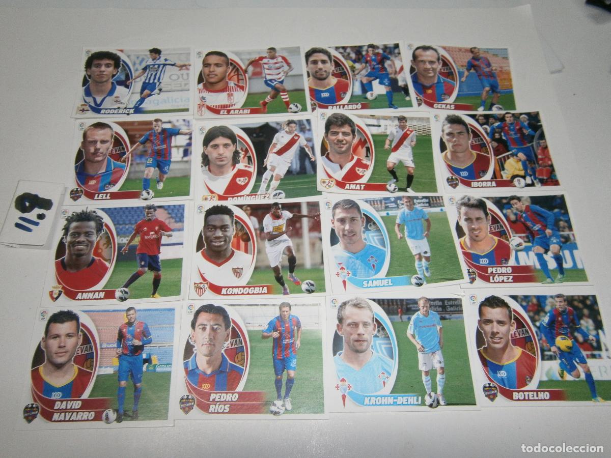 Cromos de f&uacute;tbol: GRAN LOTE DE CROMOS DE FUTBOL LIGA 2012-2013