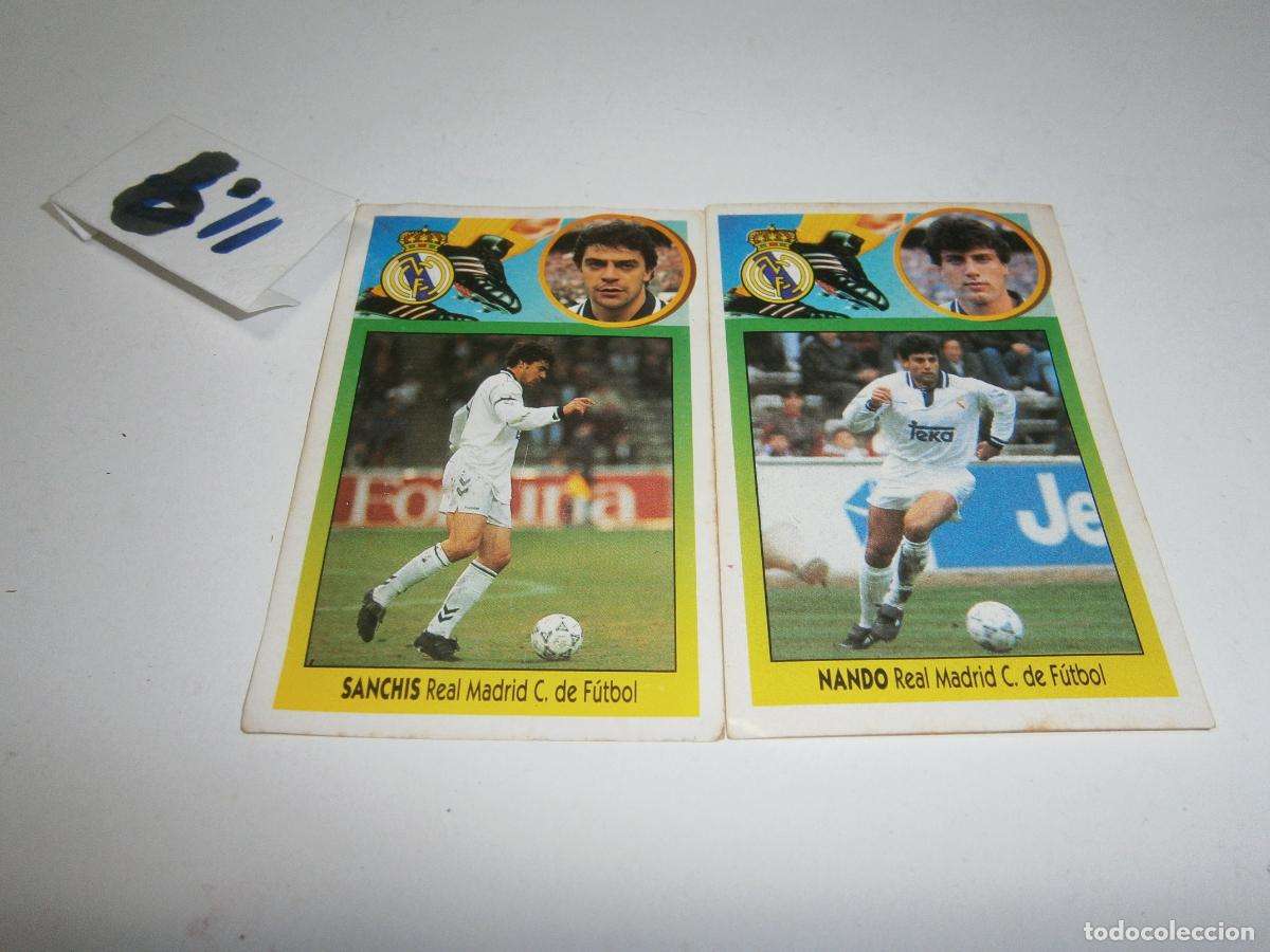 Cromos de f&uacute;tbol: ANTIGUOS CROMOS DE FUTBOL REAL MADRID
