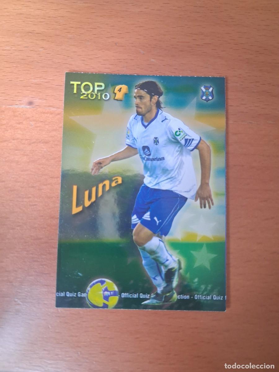 Cromos de F&uacute;tbol: Mundicromo Official Quiz Game Collection 2009 2010 CD Tenerife 575 Top 4 Luna Verde