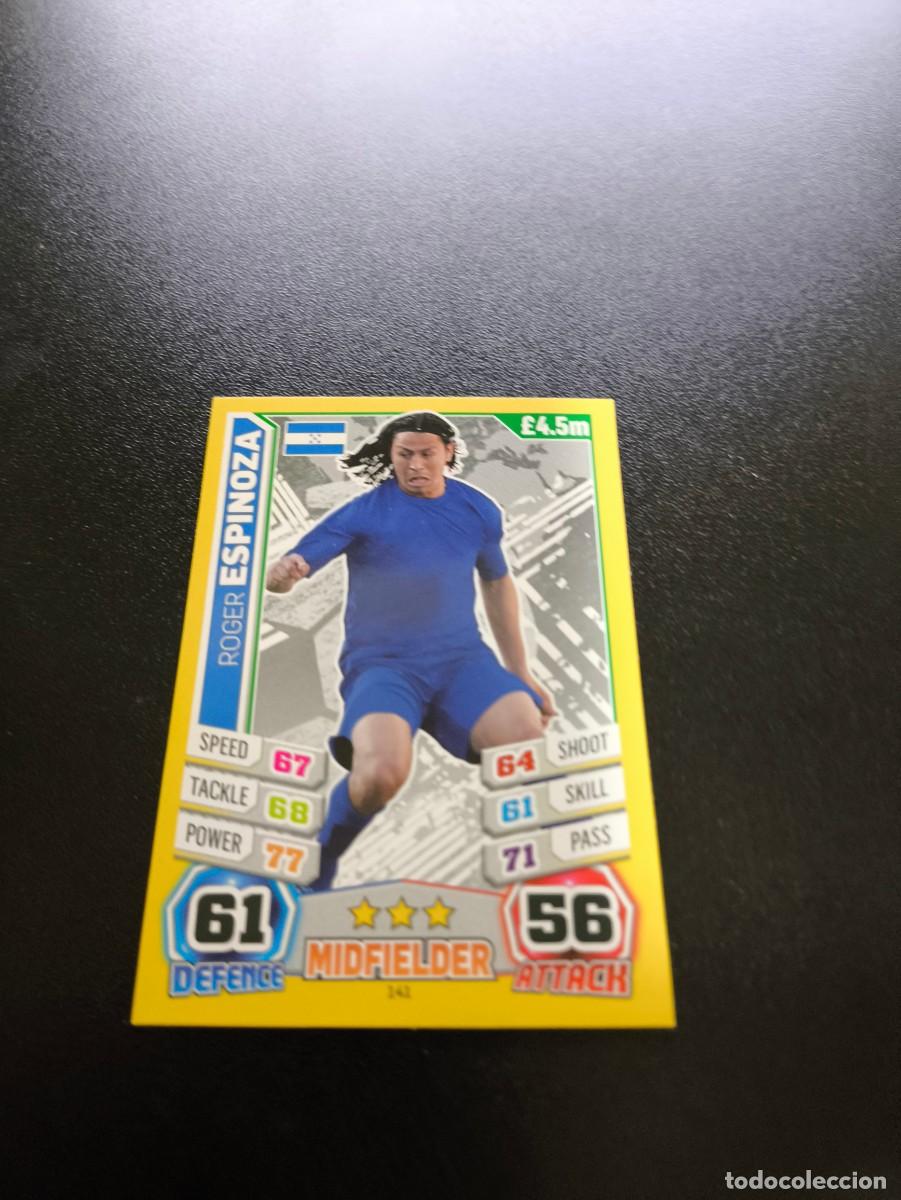 Cromos de F&uacute;tbol: 141 Roger Espinoza HONDURAS TOPPS MATCH ATTAX WORLD CUP MUNDIAL BRASIL 2014 14 N PANINI LIGA