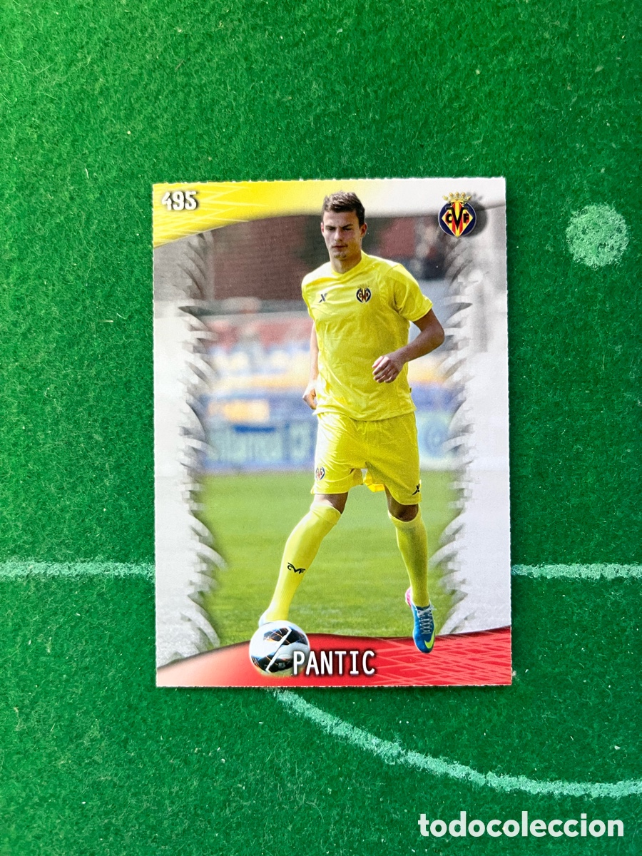 Fu&szlig;ball-Sticker: 495 PANTIC VILLARREAL LAS FICHAS DE LA LIGA 2013 2014 MUNDICROMO