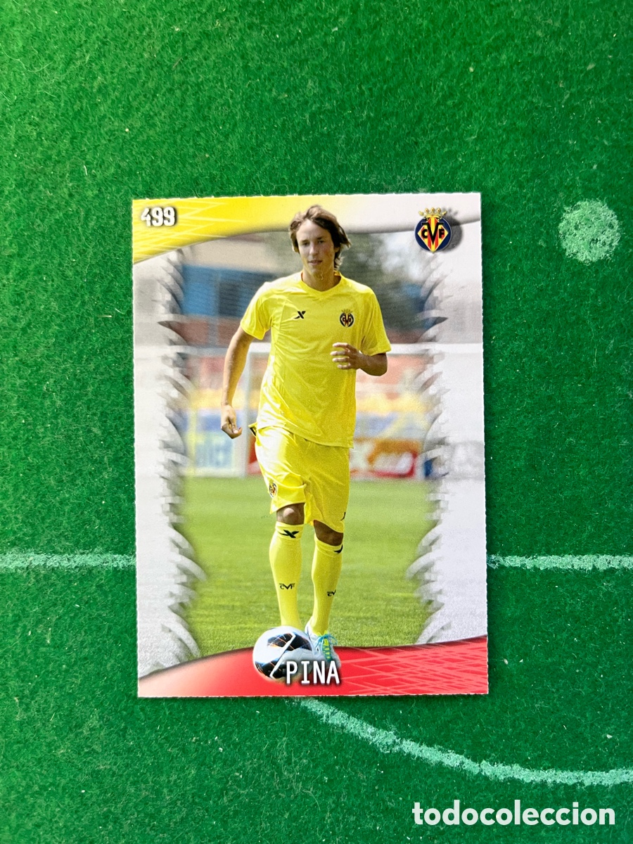 Fu&szlig;ball-Sticker: 499 PINA VILLARREAL LAS FICHAS DE LA LIGA 2013 2014 MUNDICROMO
