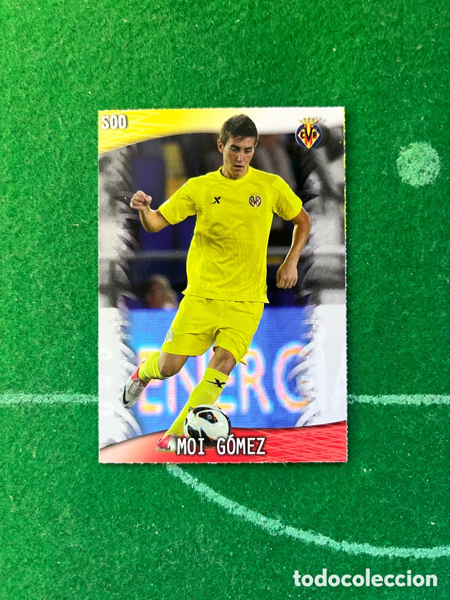 Cromos de F&uacute;tbol: 500 MOI G&Oacute;MEZ VILLARREAL LAS FICHAS DE LA LIGA 2013 2014 MUNDICROMO