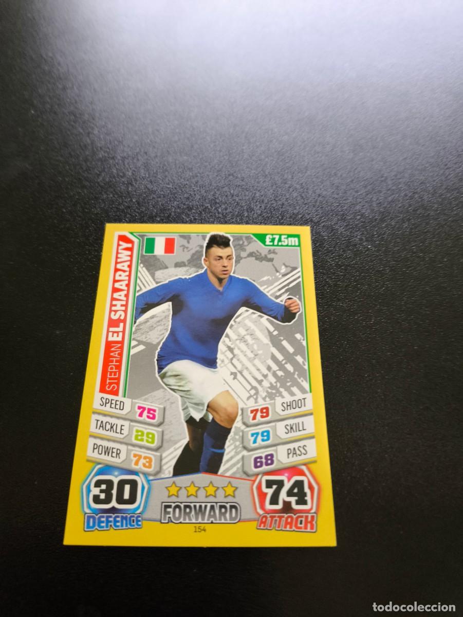 Cromos de F&uacute;tbol: 154 Stephan El Shaarawy ITALIA TOPPS MATCH ATTAX WORLD CUP MUNDIAL BRASIL 2014 14 N PANINI LIGA