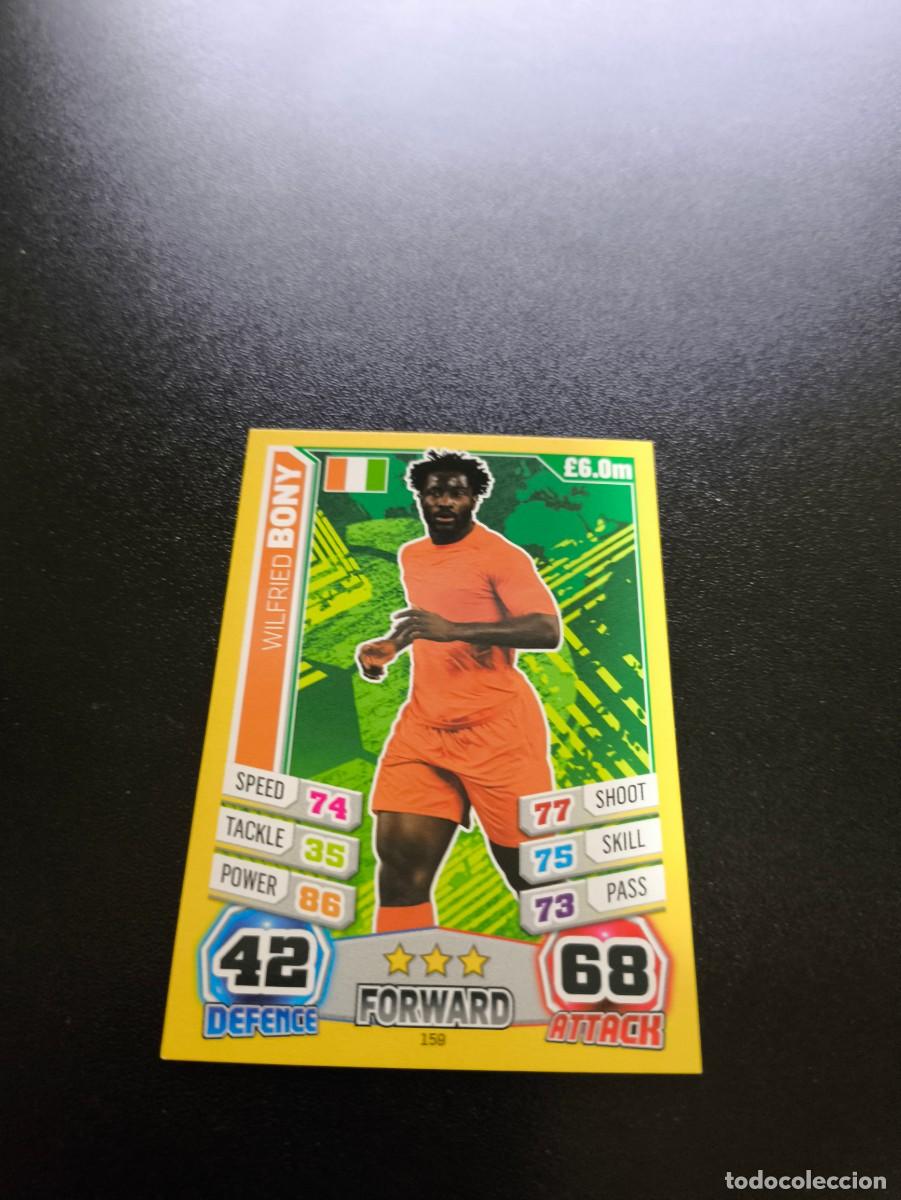 Cromos de F&uacute;tbol: 159 Wilfried Bony COSTA DE MARFIL TOPPS MATCH ATTAX WORLD CUP MUNDIAL BRASIL 2014 14 N PANINI LIGA