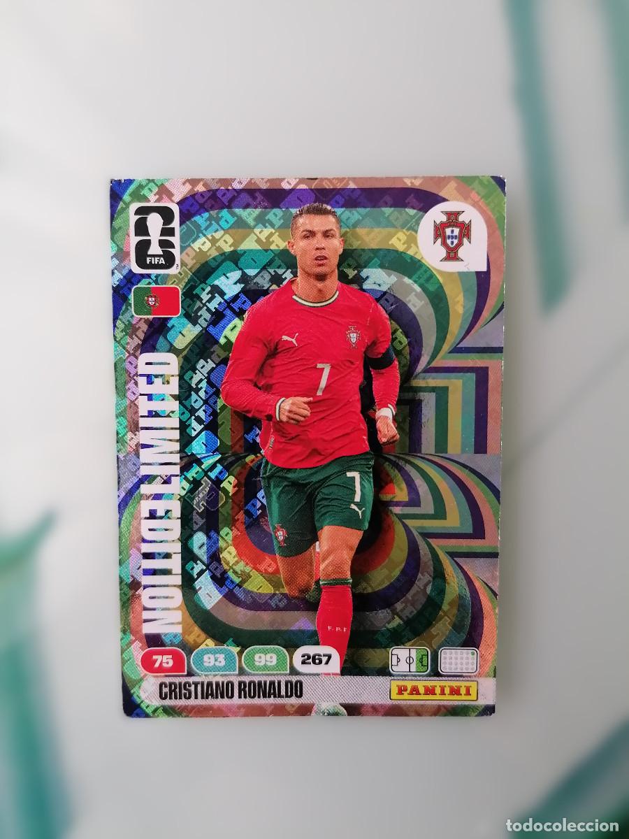 Cromos de F&uacute;tbol: CRISTIANO RONALDO World Cup 2026 Adrenalyn XL Panini LIMITED EDITION