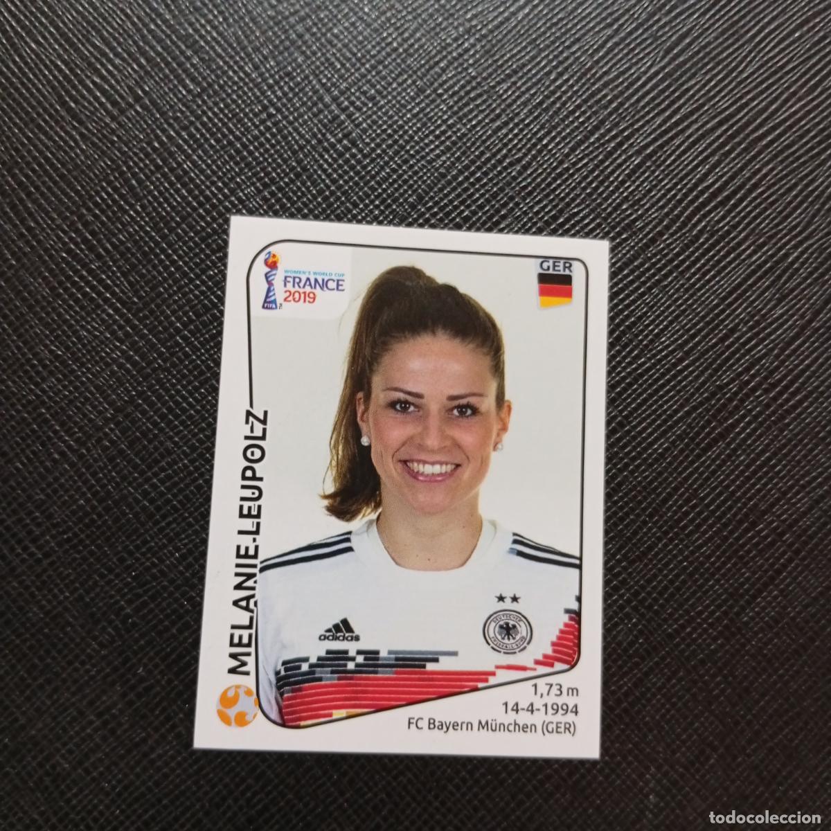 Cromos de F&uacute;tbol: 112 MALANIE LEUPOLZ ALEMANIA PANINI FEMENINO WOMEN&acute;S MUNDIAL 2019 FRANCIA 19 - SIN PEGAR - A74 PG33