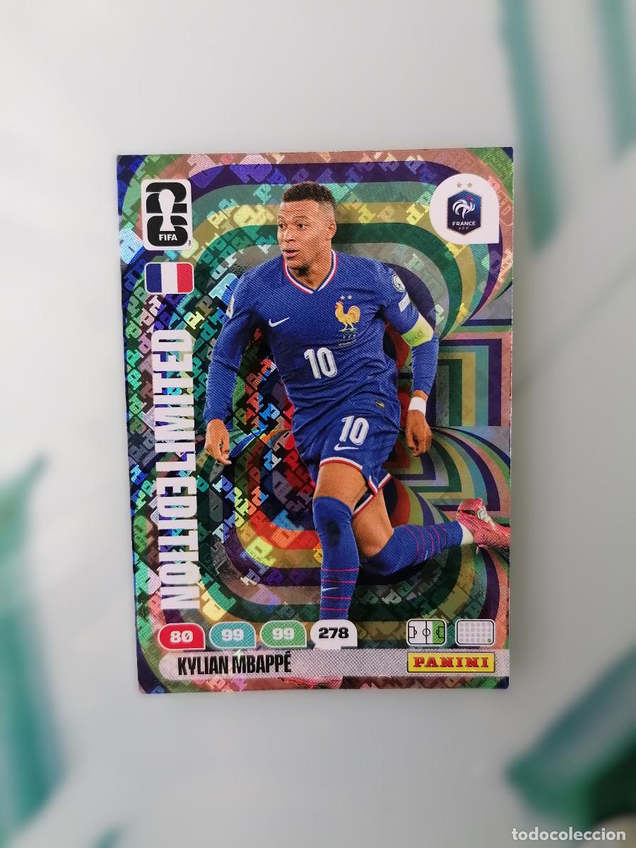 Cromos de f&uacute;tbol: MBAPPE World Cup 2026 Adrenalyn XL Panini LIMITED EDITION