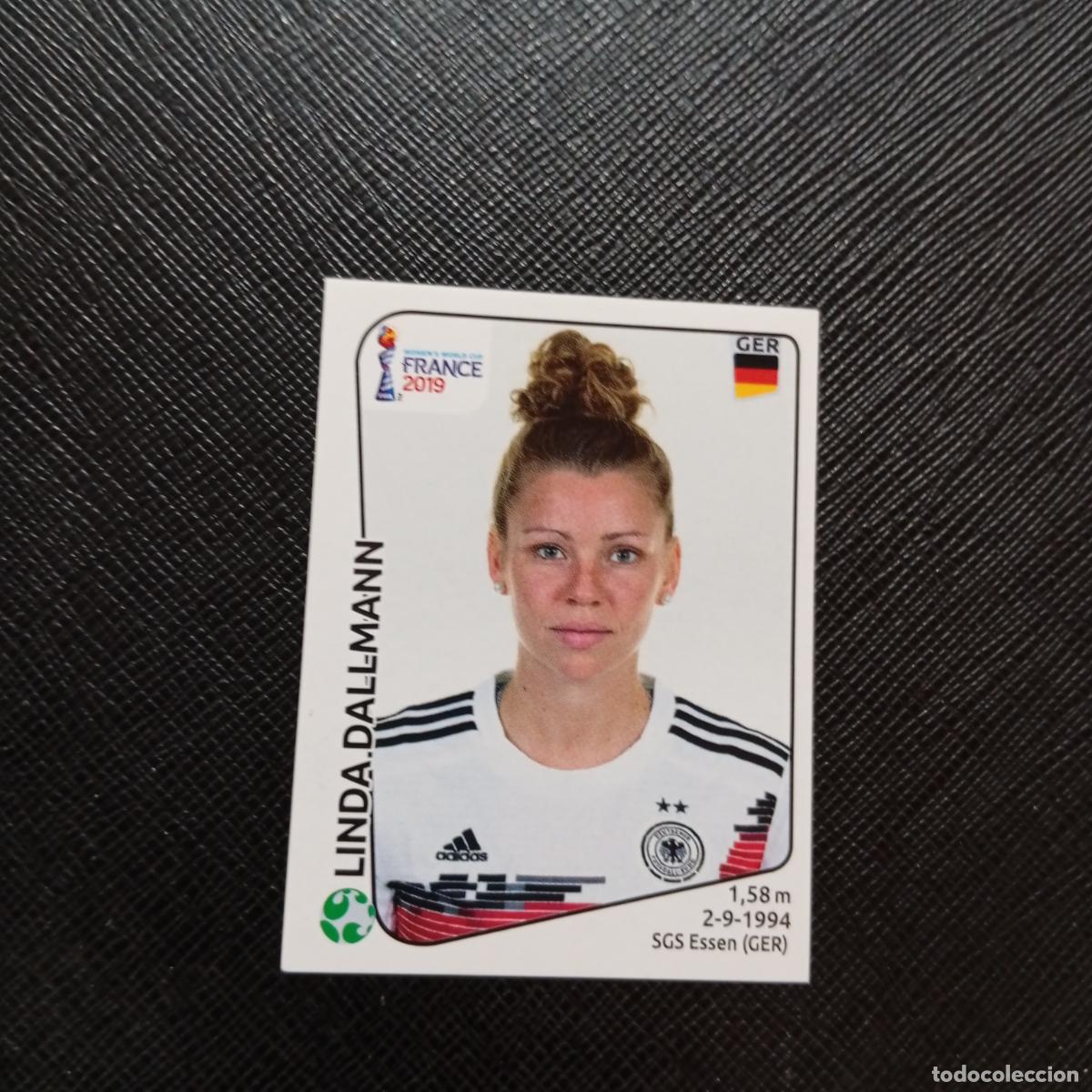 Cromos de Futebol: 115 LINDA DALLMANN ALEMANIA PANINI FEMENINO WOMEN&acute;S MUNDIAL 2019 FRANCIA 19 - SIN PEGAR - A74 PG33