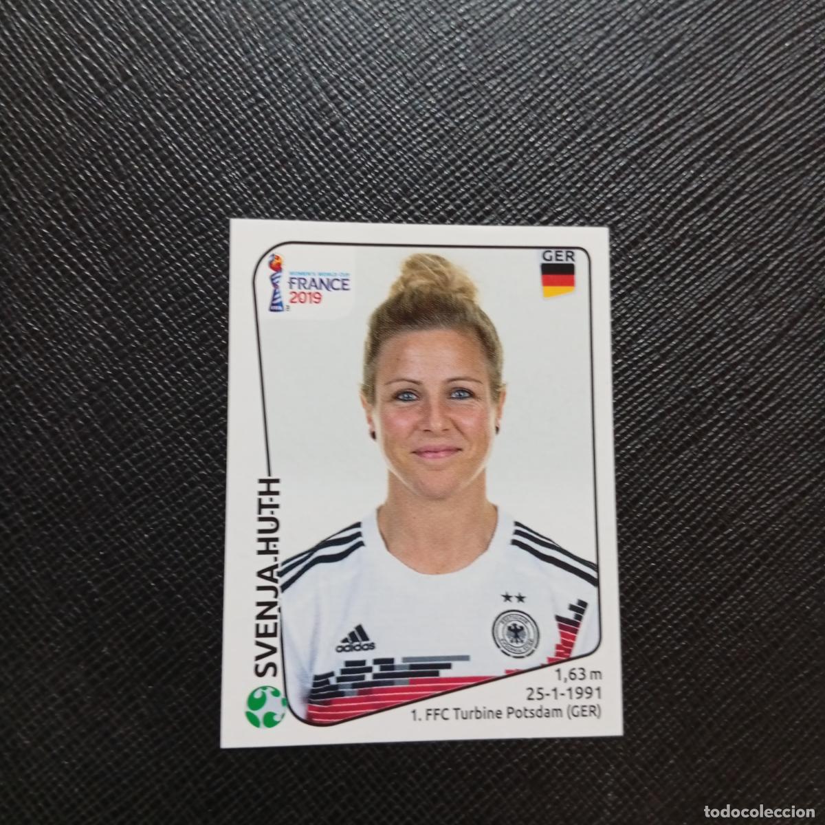 Cromos de Futebol: 116 SVENJA HUTH ALEMANIA PANINI FEMENINO WOMEN&acute;S MUNDIAL 2019 FRANCIA 19 - SIN PEGAR - A74 PG33
