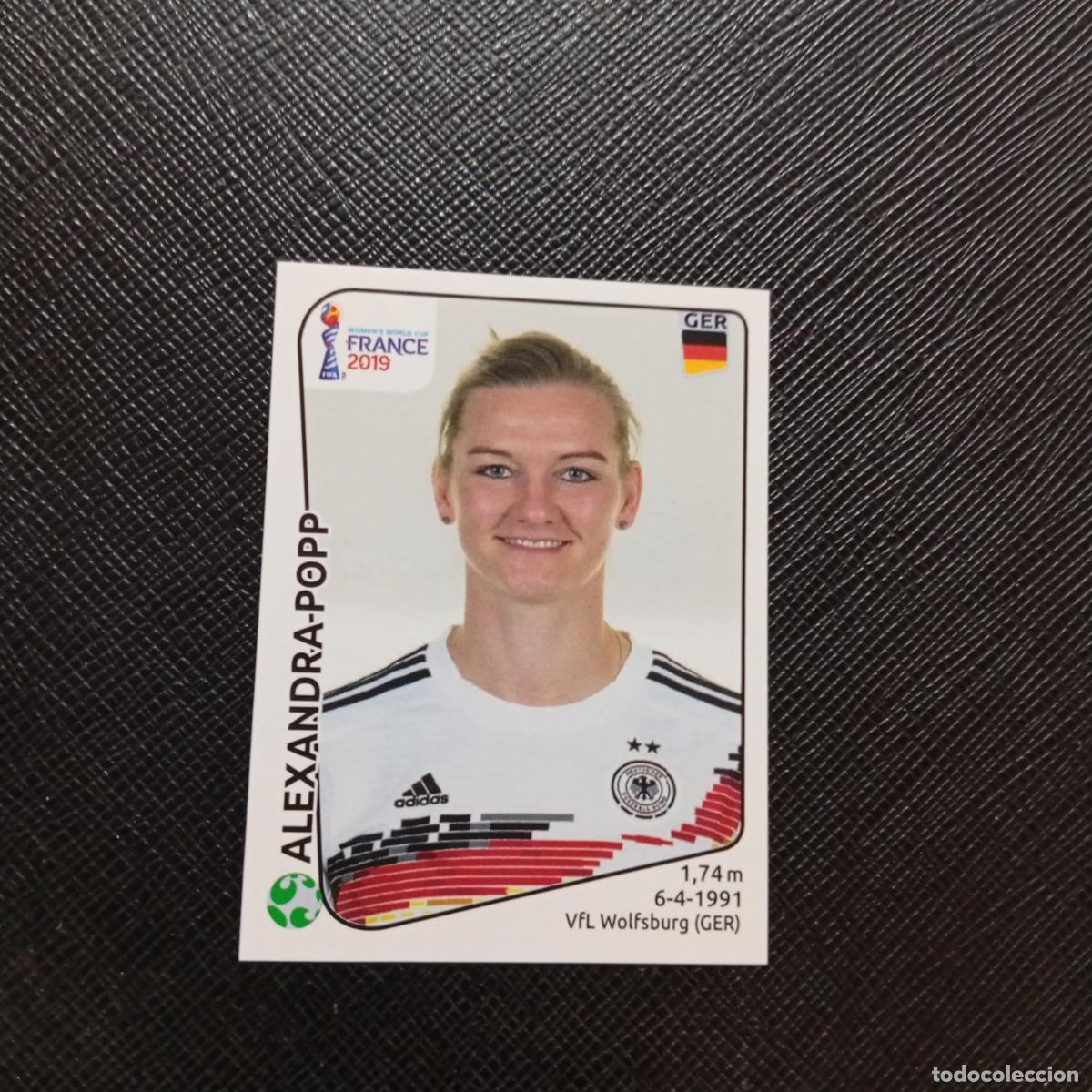 Cromos de Futebol: 117 ALEXANDRA POPP ALEMANIA PANINI FEMENINO WOMEN&acute;S MUNDIAL 2019 FRANCIA 19 - SIN PEGAR - A74 PG34