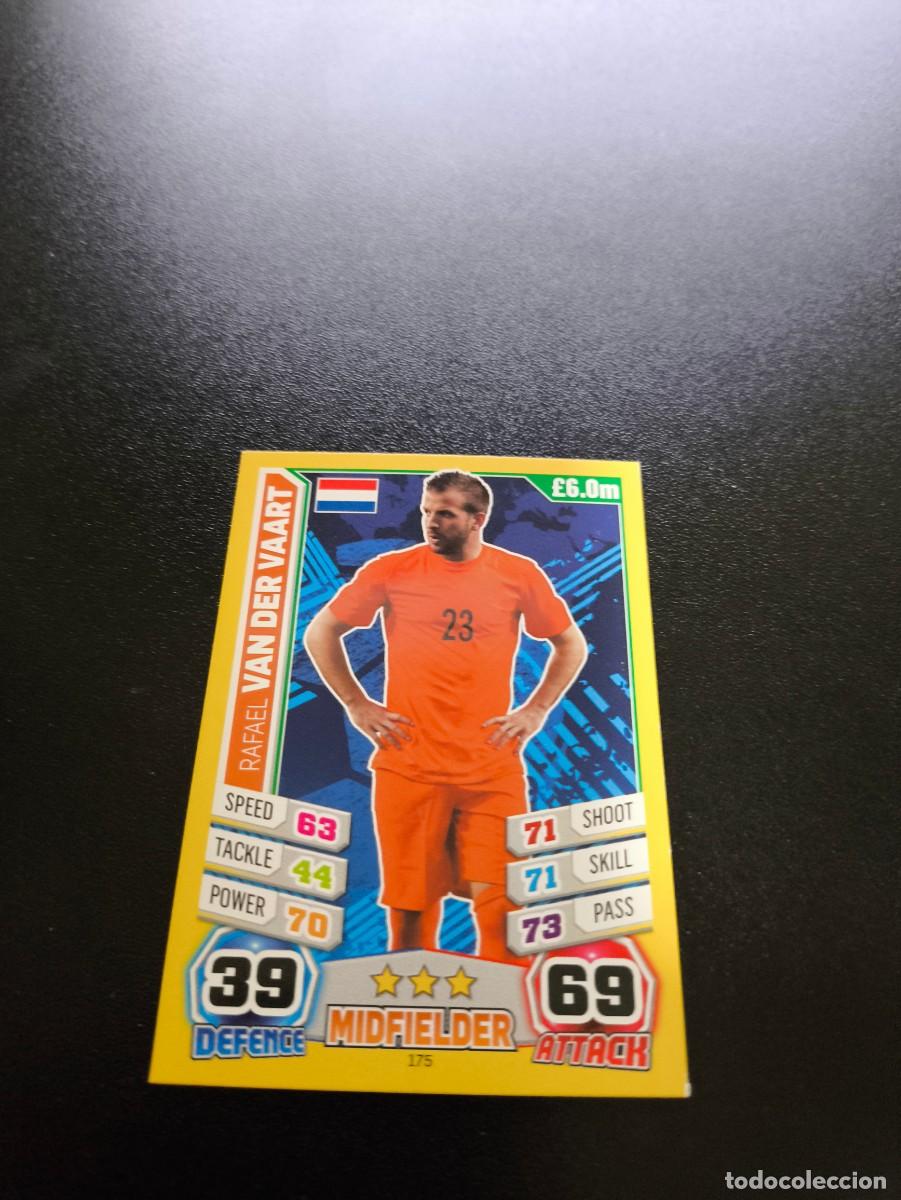 Cromos de Futebol: 175 van der Vaart NETHERLANDS TOPPS MATCH ATTAX WORLD CUP MUNDIAL BRASIL 2014 14 N PANINI LIGA