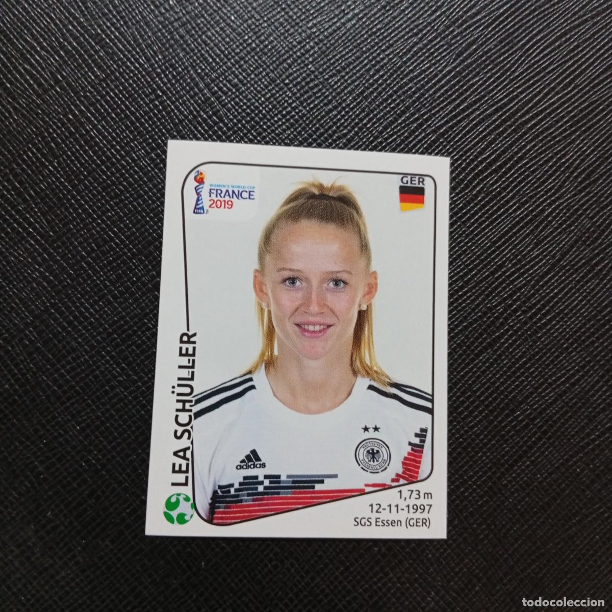 Cromos de Futebol: 118 LEA SCHULLER ALEMANIA PANINI FEMENINO WOMEN&acute;S MUNDIAL 2019 FRANCIA 19 - SIN PEGAR - A74 PG34