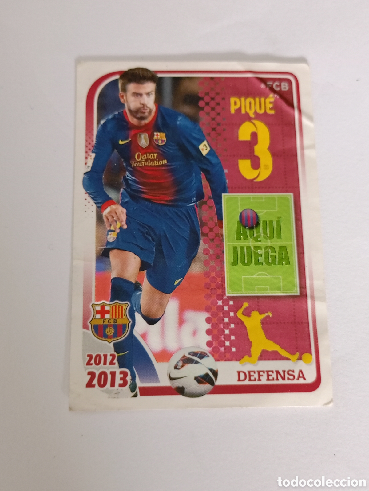 Cromos de Futebol: COLECCI&Oacute;N OFICIAL BARCELONA 2012 2013 12 13 PANINI PIQUE 66 ALBUM LIGA BAR&Ccedil;A F&Uacute;TBOL