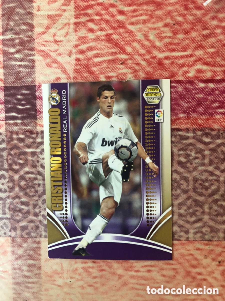 Cartes &agrave; collectionner de Football: Megacracks 2009 2010 serie oro cristiano Ronaldo 141 real Madrid