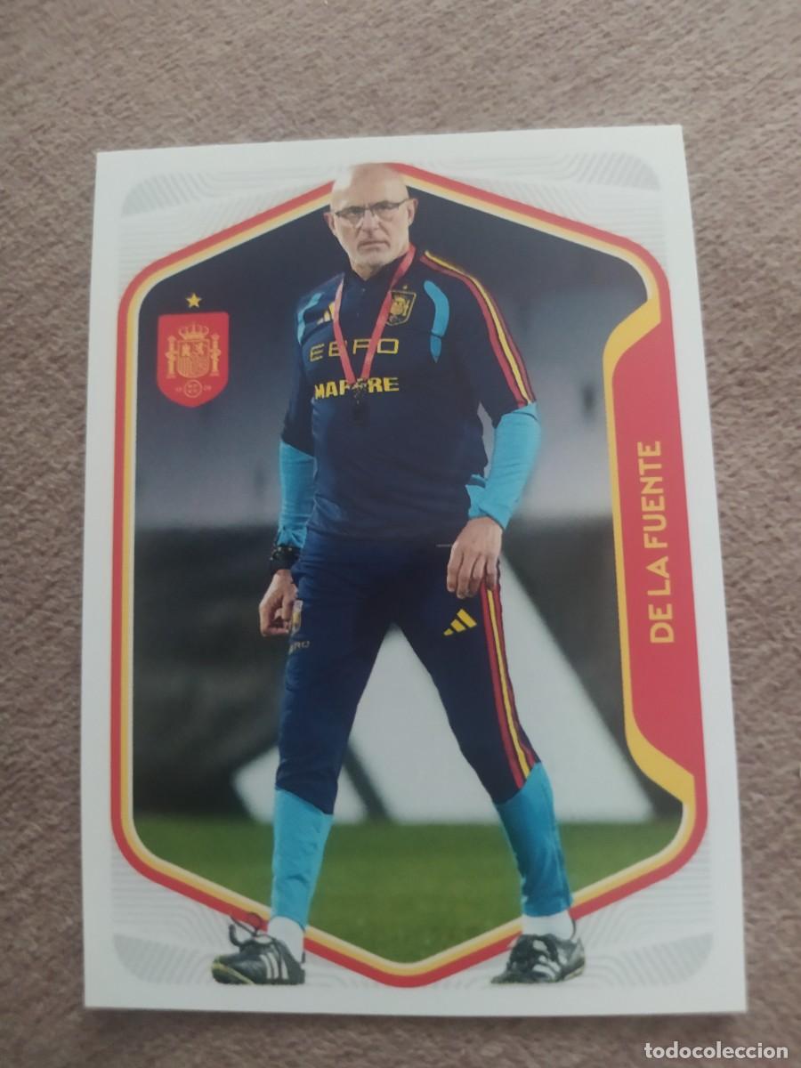Figurine di Calcio: Pegatina 08 De La Fuente 8 Espa&ntilde;a Selecci&oacute;n Mundial 2026 Carrefour Panini