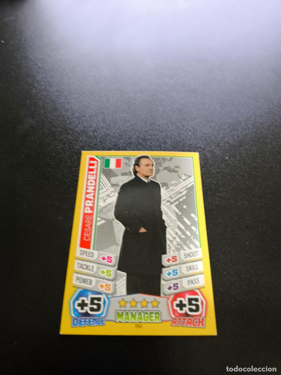 Figurine di Calcio: 292 Cesare Prandelli ITALIA TOPPS MATCH ATTAX WORLD CUP MUNDIAL BRASIL 2014 14 NO PANINI LIGA