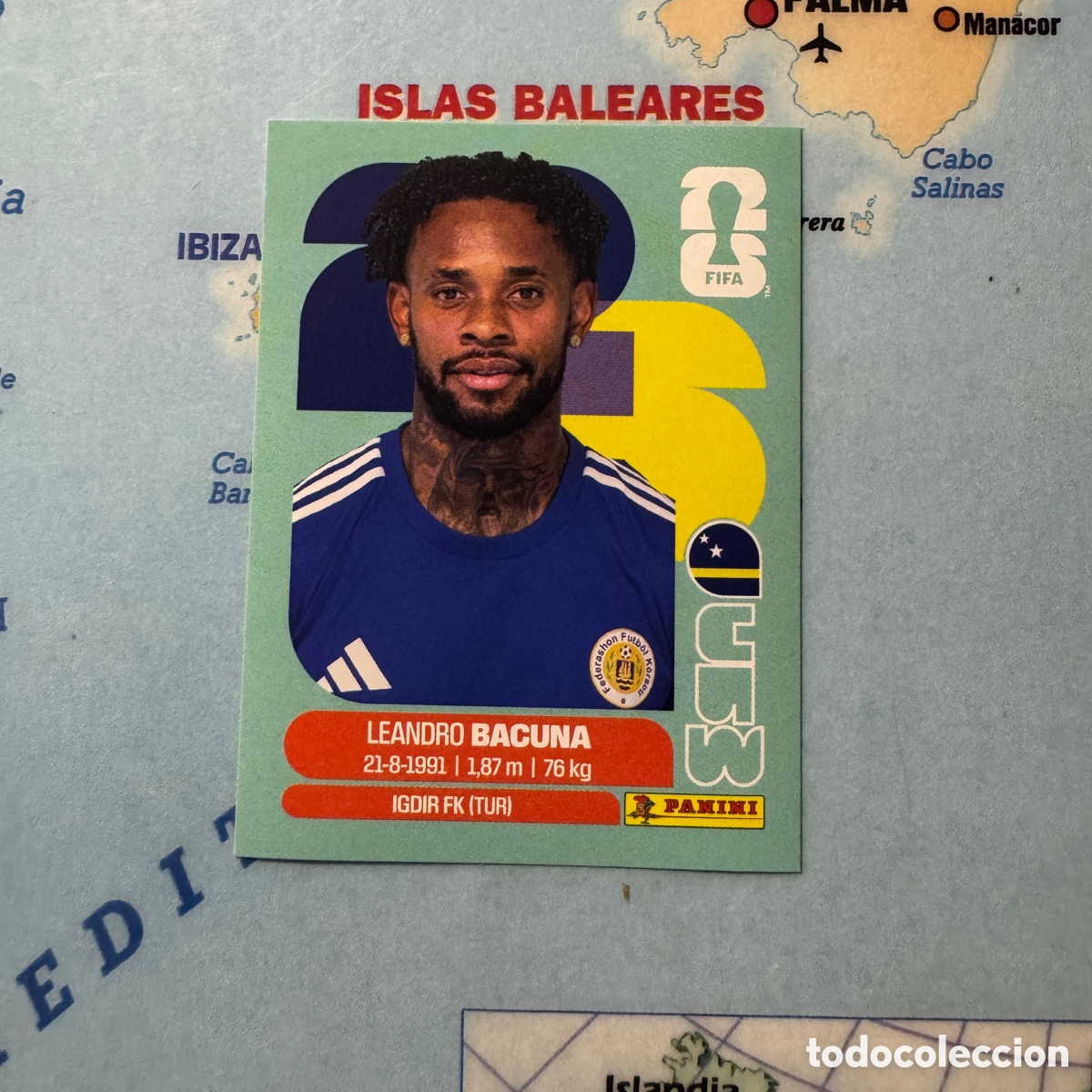 Cromos de F&uacute;tbol: Curazao n&uacute;mero 12 cromo panini Mundial Fifa World Cup 2026