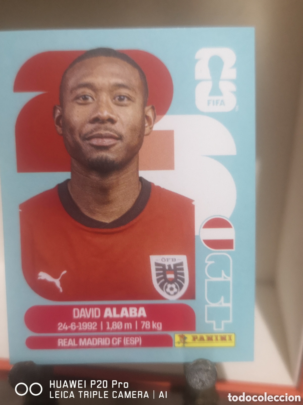 Cromos de F&uacute;tbol: FIFA WORLD CUP MUNDIAL 2026 DAVID ALABA - AUT 4
