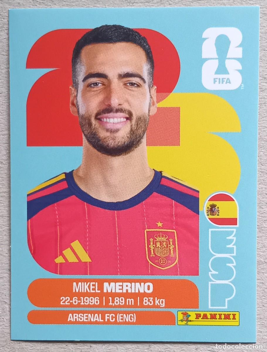 Cromos de f&uacute;tbol: Figurina Panini 2026 Cromo World Cup Usa Mundial 2026 Mikel Merino Espa&ntilde;a n ESP 14