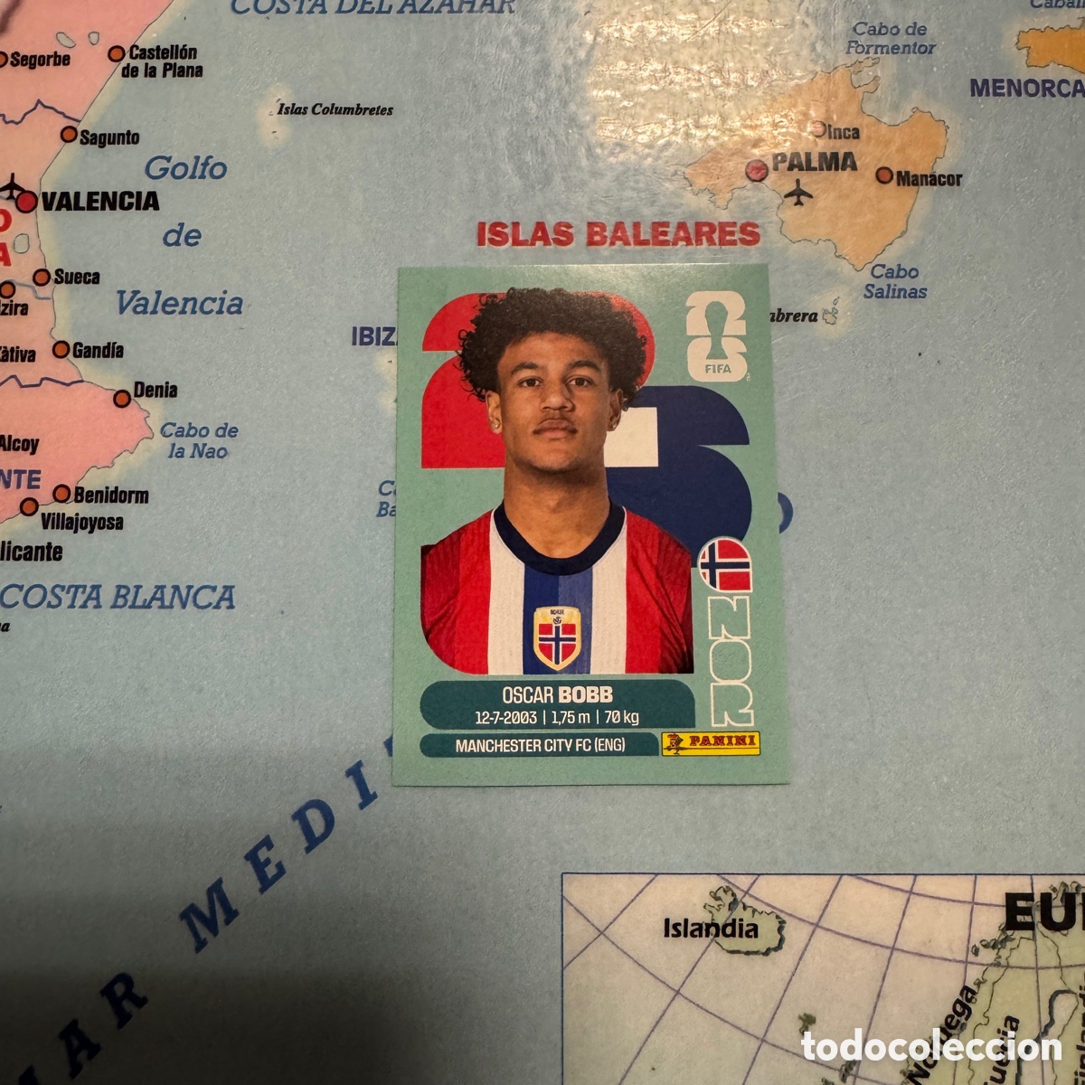 Cromos de F&uacute;tbol: Noruega n&uacute;mero 20 cromo panini Mundial Fifa World Cup 2026