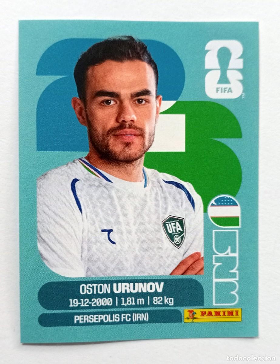 Cromos de F&uacute;tbol: CROMO ALBUM MUNDIAL 2026 PANINI: URUNOV - UZBEKISTAN