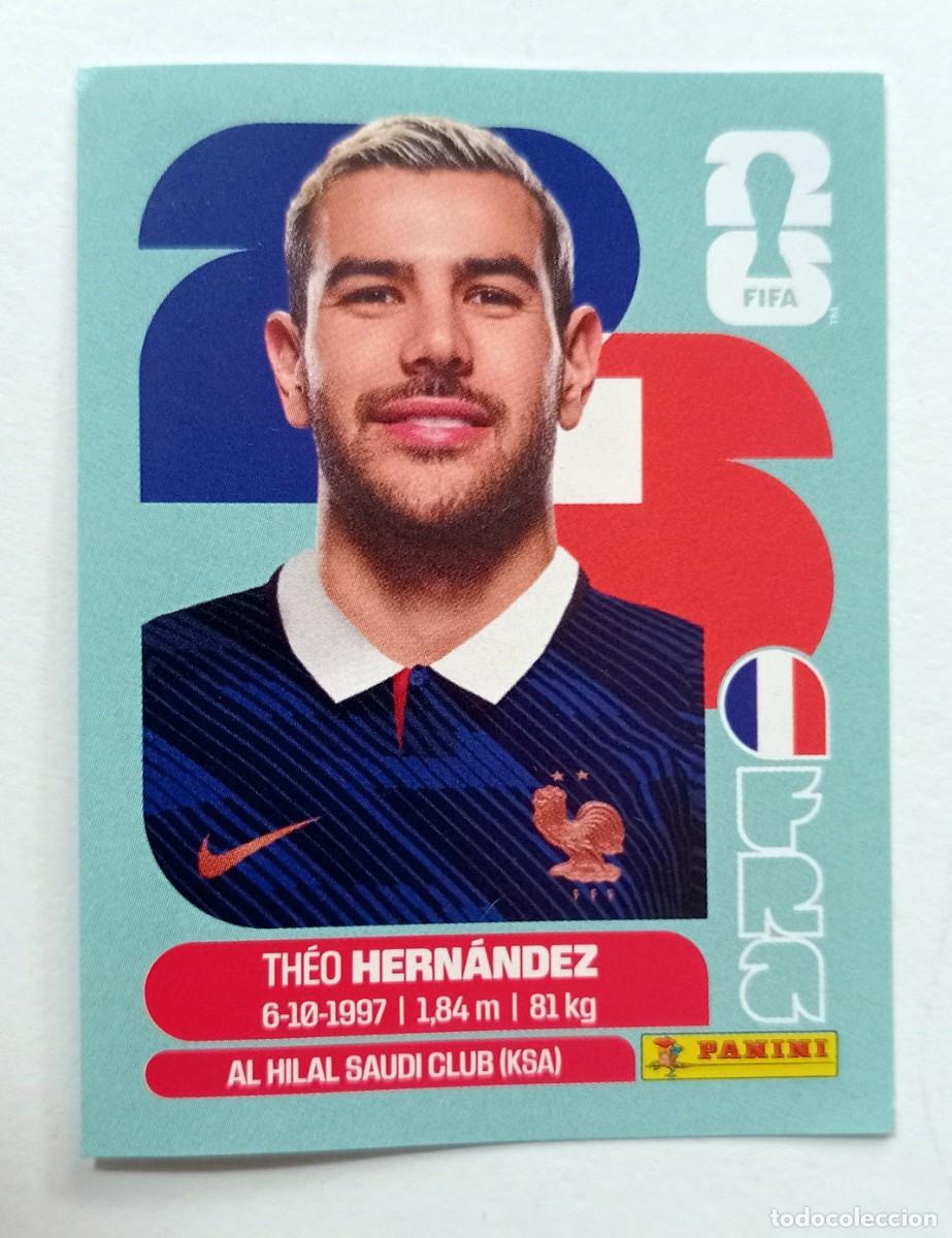 Figurine di Calcio: CROMO ALBUM MUNDIAL 2026 PANINI: THEO HERN&Aacute;NDEZ - FRANCIA