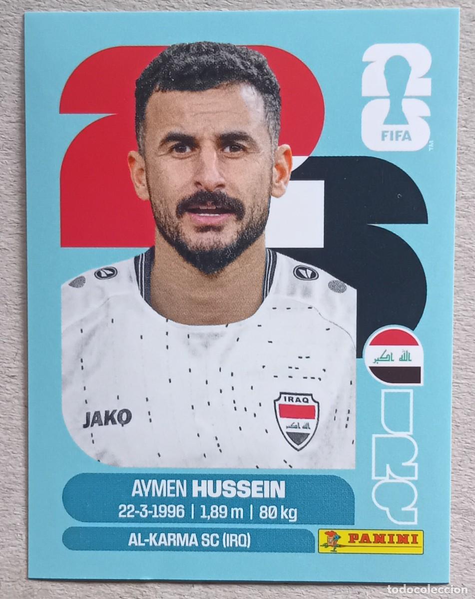Cromos de Futebol: Figurina Panini 2026 Cromo World Cup Usa Mundial 2026 Aymen Hussein Iraq n IRQ 19