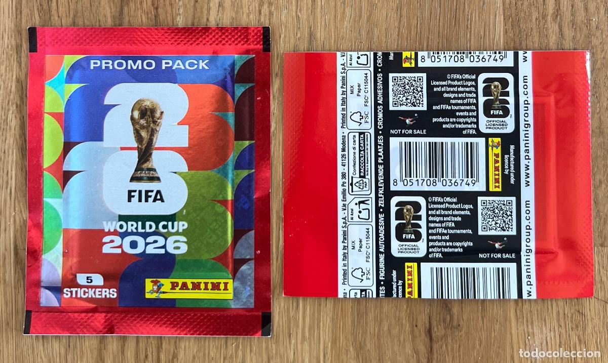 Fu&szlig;ball-Sticker: 100 sobres de cromos mundial 2026 promo B&eacute;lgica