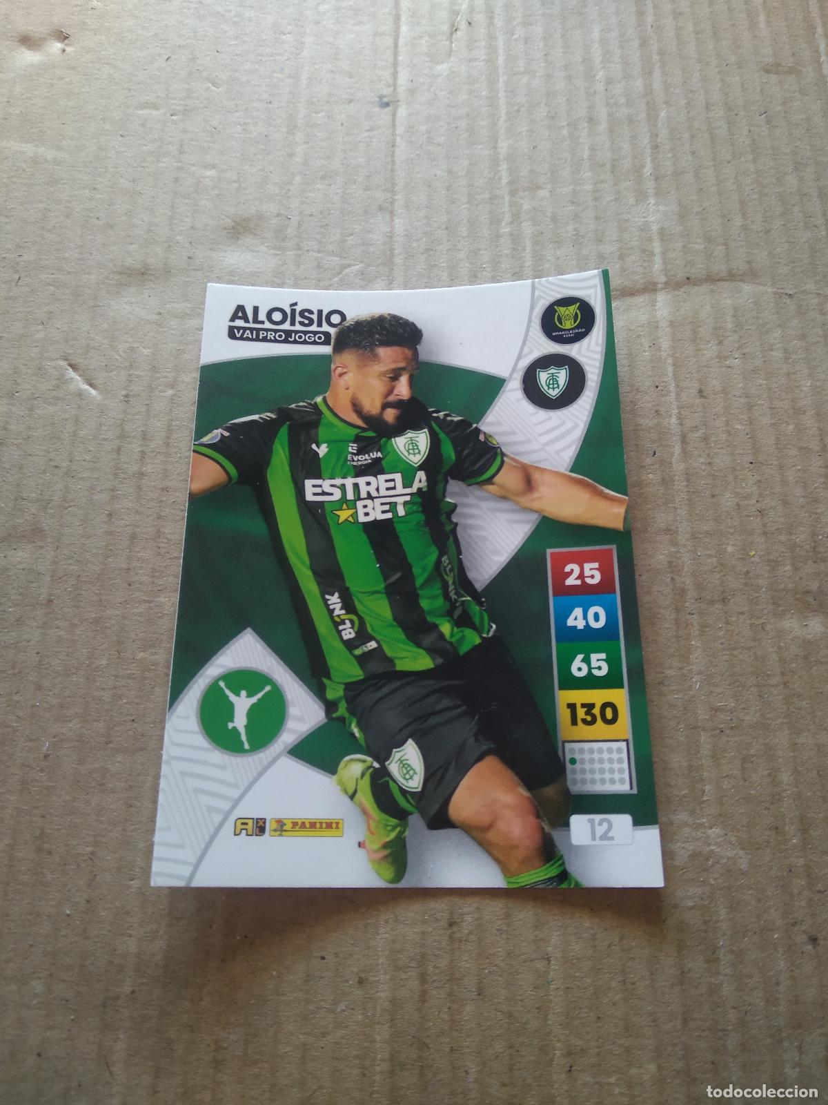 Cromos de F&uacute;tbol: 12 ALOISIO Am&eacute;rica-MG CROMO FUTBOL PANINI ADRENALYN LIGA BRASIL 2023 BRASILEIRAO