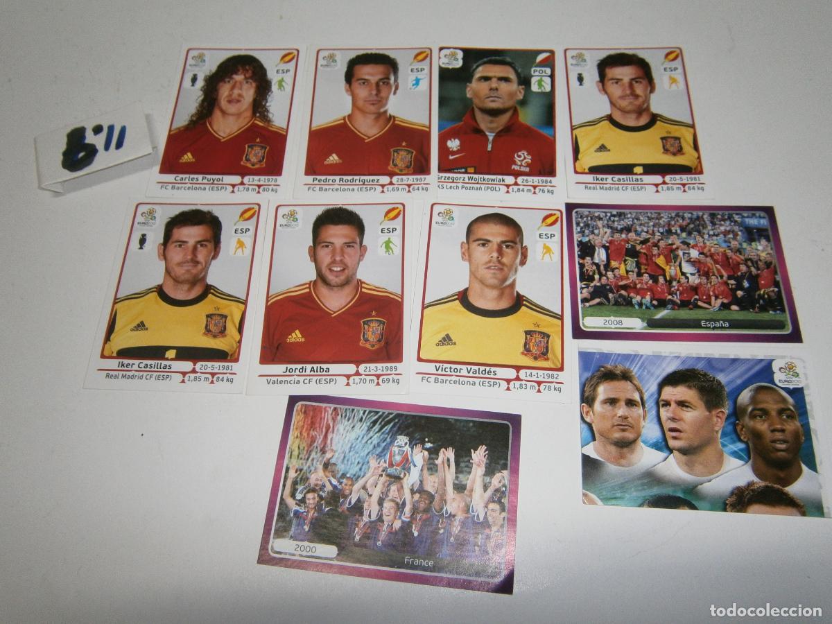 Cromos de F&uacute;tbol: ANTIGUO LOTE DE CROMOS FUTBOL EURO 2012
