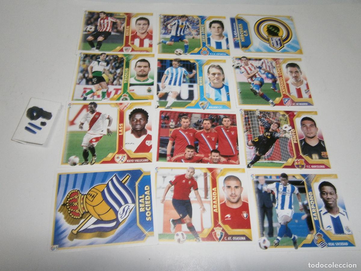 Cromos de F&uacute;tbol: ANTIGUO LOTE DE CROMOS FUTBOL LIGA 2011-2012