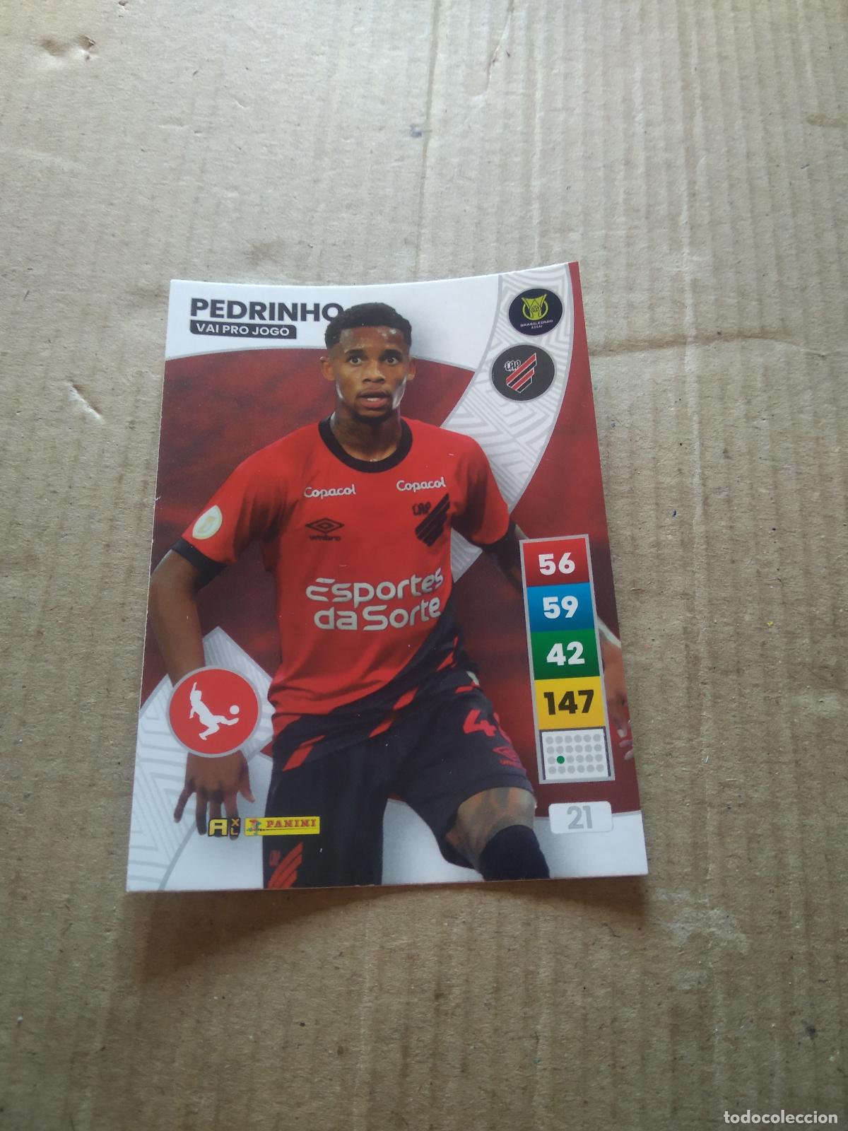Football Stickers: 21 PEDRINHO Athletico PARANAENSE CROMO FUTBOL PANINI ADRENALYN LIGA BRASIL 2023 BRASILEIRAO