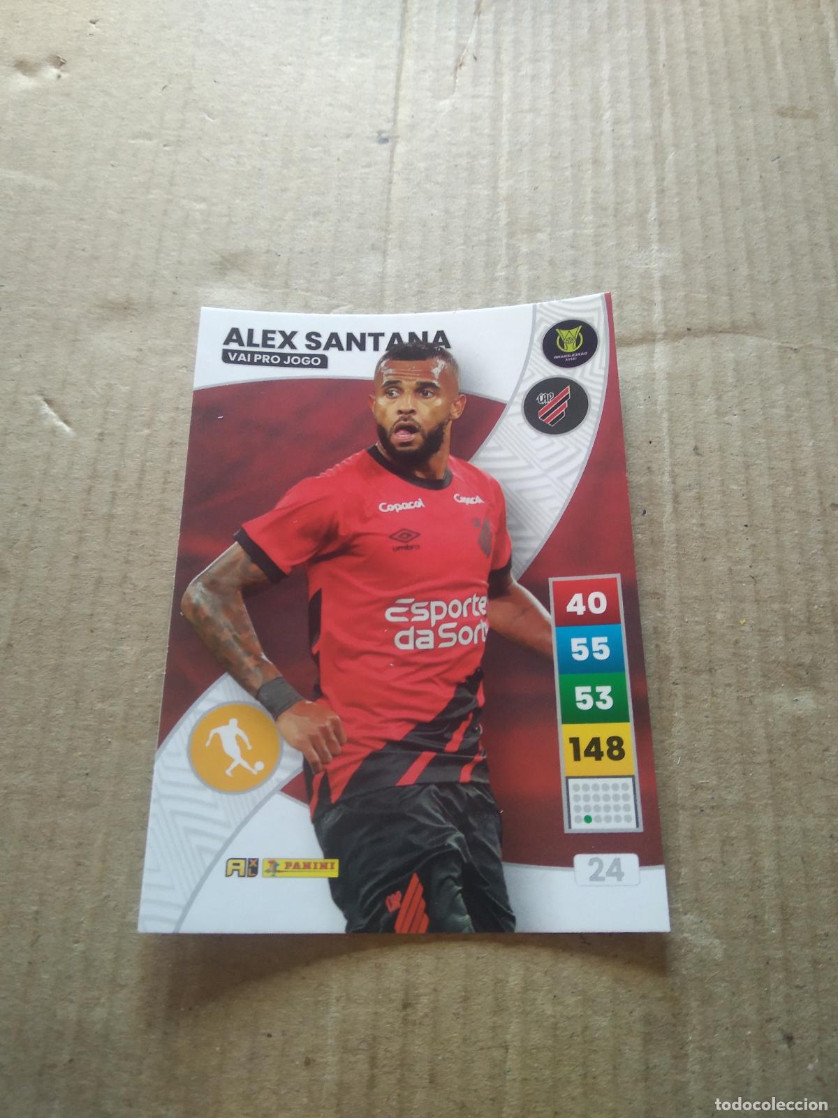 Football Stickers: 24 ALEX SANTANA Athletico PARANAENSE CROMO FUTBOL PANINI ADRENALYN LIGA BRASIL 2023 BRASILEIRAO