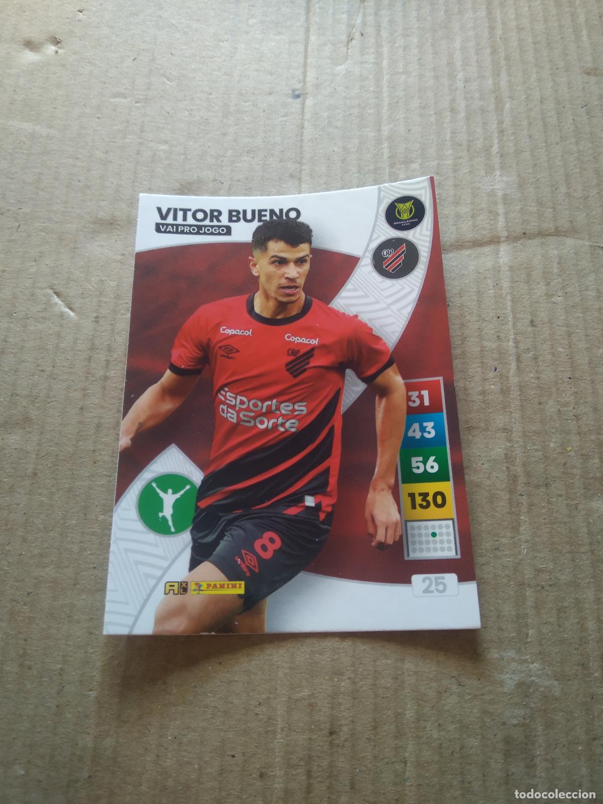Football Stickers: 25 VITOR BUENO Athletico PARANAENSE CROMO FUTBOL PANINI ADRENALYN LIGA BRASIL 2023 BRASILEIRAO
