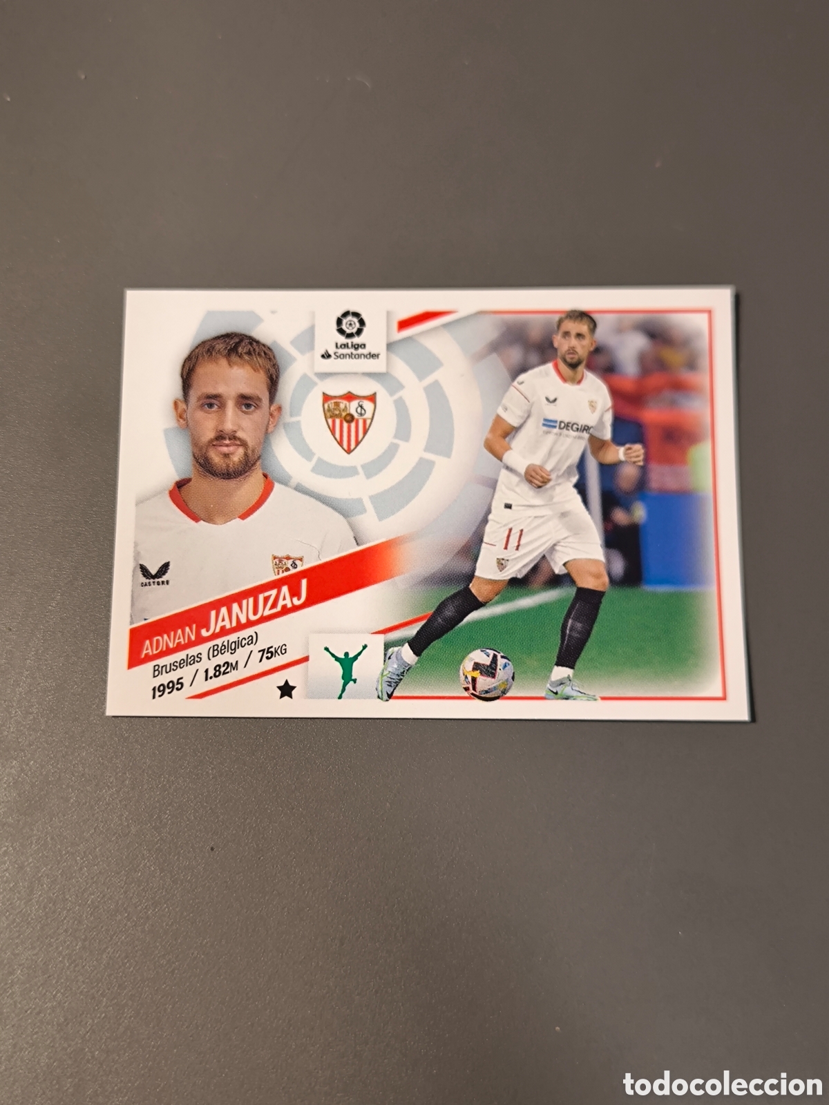 Football Stickers: JANUZAJ 17 BIS Sevilla FC Liga Este 22 23