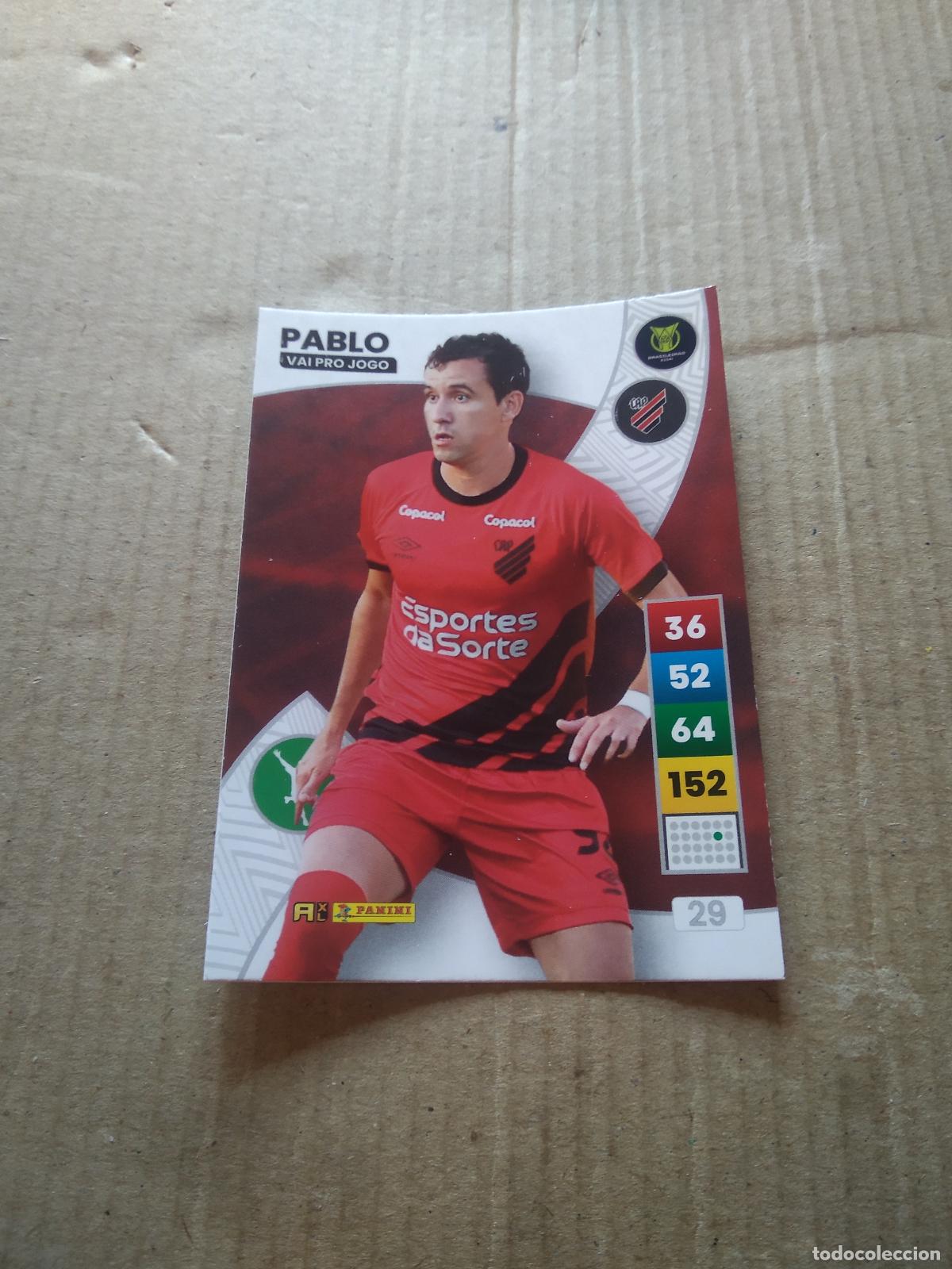 Football Stickers: 29 PABLO Athletico PARANAENSE CROMO FUTBOL PANINI ADRENALYN LIGA BRASIL 2023 BRASILEIRAO