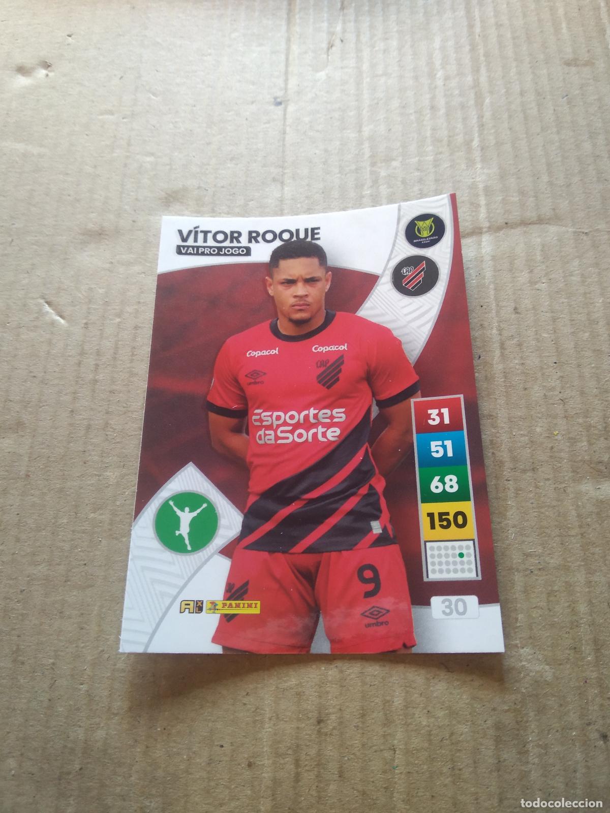 Football Stickers: 30 VITOR ROQUE Athletico PARANAENSE CROMO FUTBOL PANINI ADRENALYN LIGA BRASIL 2023 BRASILEIRAO