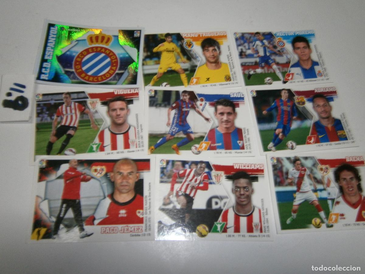 Football Stickers: ANTIGUO LOTE DE CROMOS FUTBOL LIGA