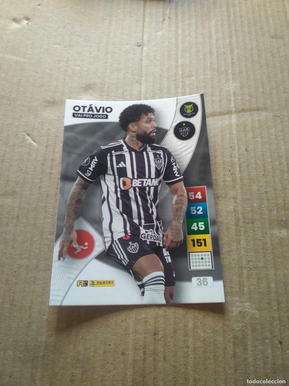 Cromos de F&uacute;tbol: 36 OTAVIO ATLETICO MINEIRO CROMO FUTBOL PANINI ADRENALYN LIGA BRASIL 2023 BRASILEIRAO