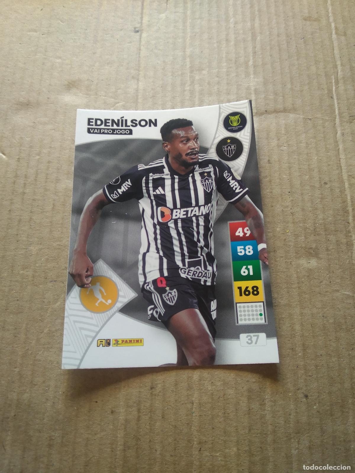 Cromos de F&uacute;tbol: 37 EDENILSON ATLETICO MINEIRO CROMO FUTBOL PANINI ADRENALYN LIGA BRASIL 2023 BRASILEIRAO