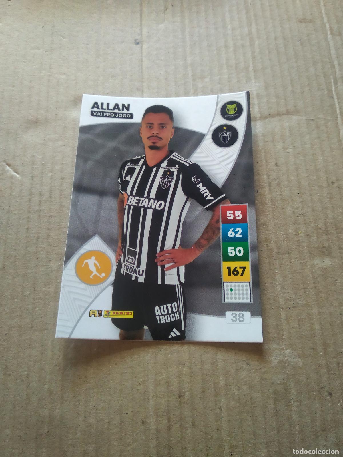 Cromos de F&uacute;tbol: 38 ALLAN ATLETICO MINEIRO CROMO FUTBOL PANINI ADRENALYN LIGA BRASIL 2023 BRASILEIRAO