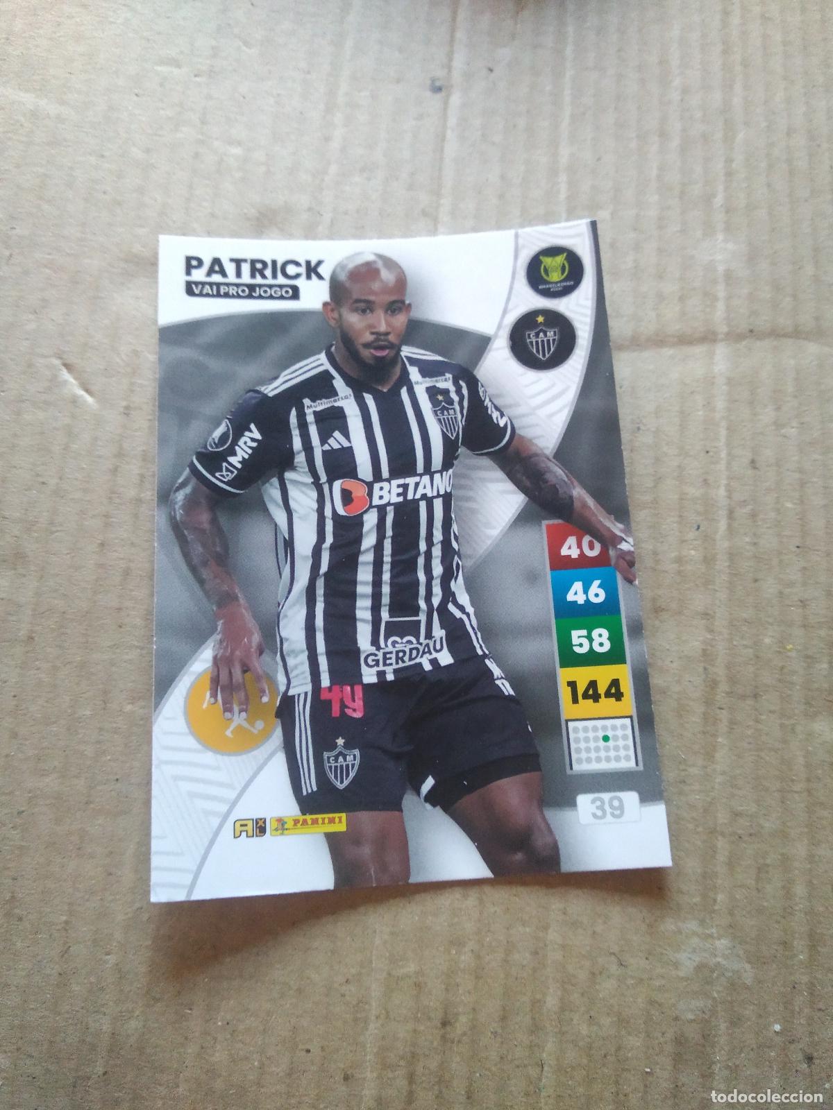 Cromos de F&uacute;tbol: 39 PATRICK ATLETICO MINEIRO CROMO FUTBOL PANINI ADRENALYN LIGA BRASIL 2023 BRASILEIRAO