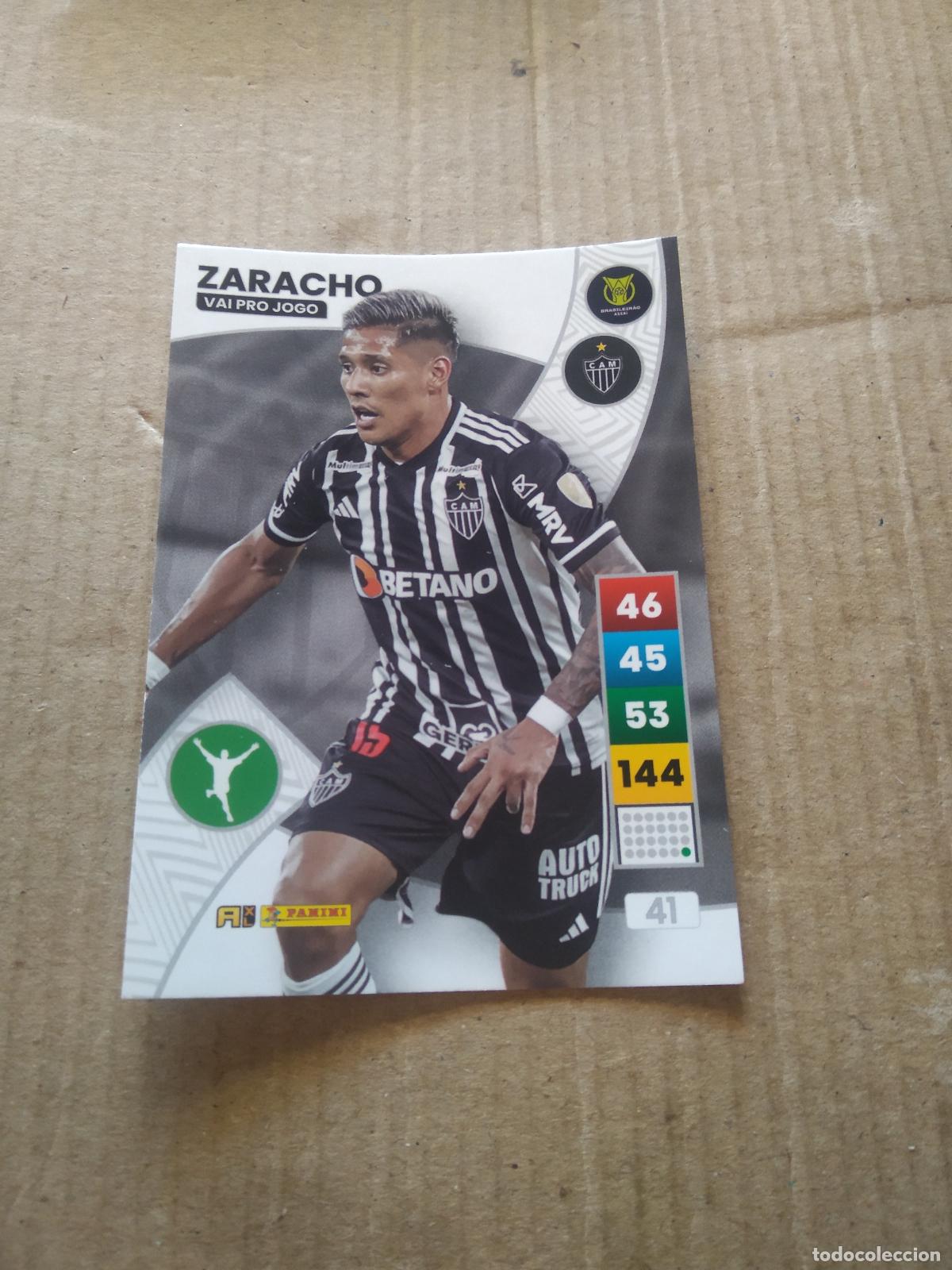 Cromos de F&uacute;tbol: 41 ZARACHO ATLETICO MINEIRO CROMO FUTBOL PANINI ADRENALYN LIGA BRASIL 2023 BRASILEIRAO