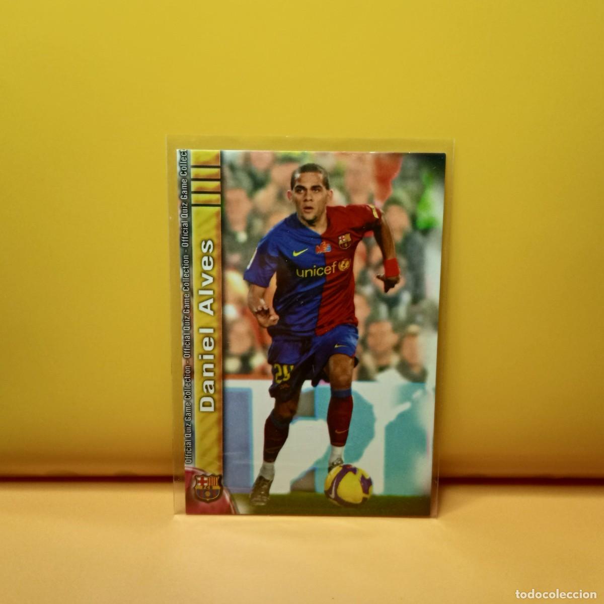 Cromos de F&uacute;tbol: MUNDICROMO 2009 2010 09 10 F.C BARCELONA DANI ALVES 6