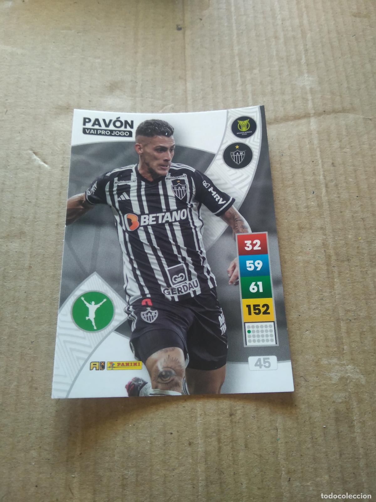 Cromos de F&uacute;tbol: 45 PAVONATLETICO MINEIRO CROMO FUTBOL PANINI ADRENALYN LIGA BRASIL 2023 BRASILEIRAO