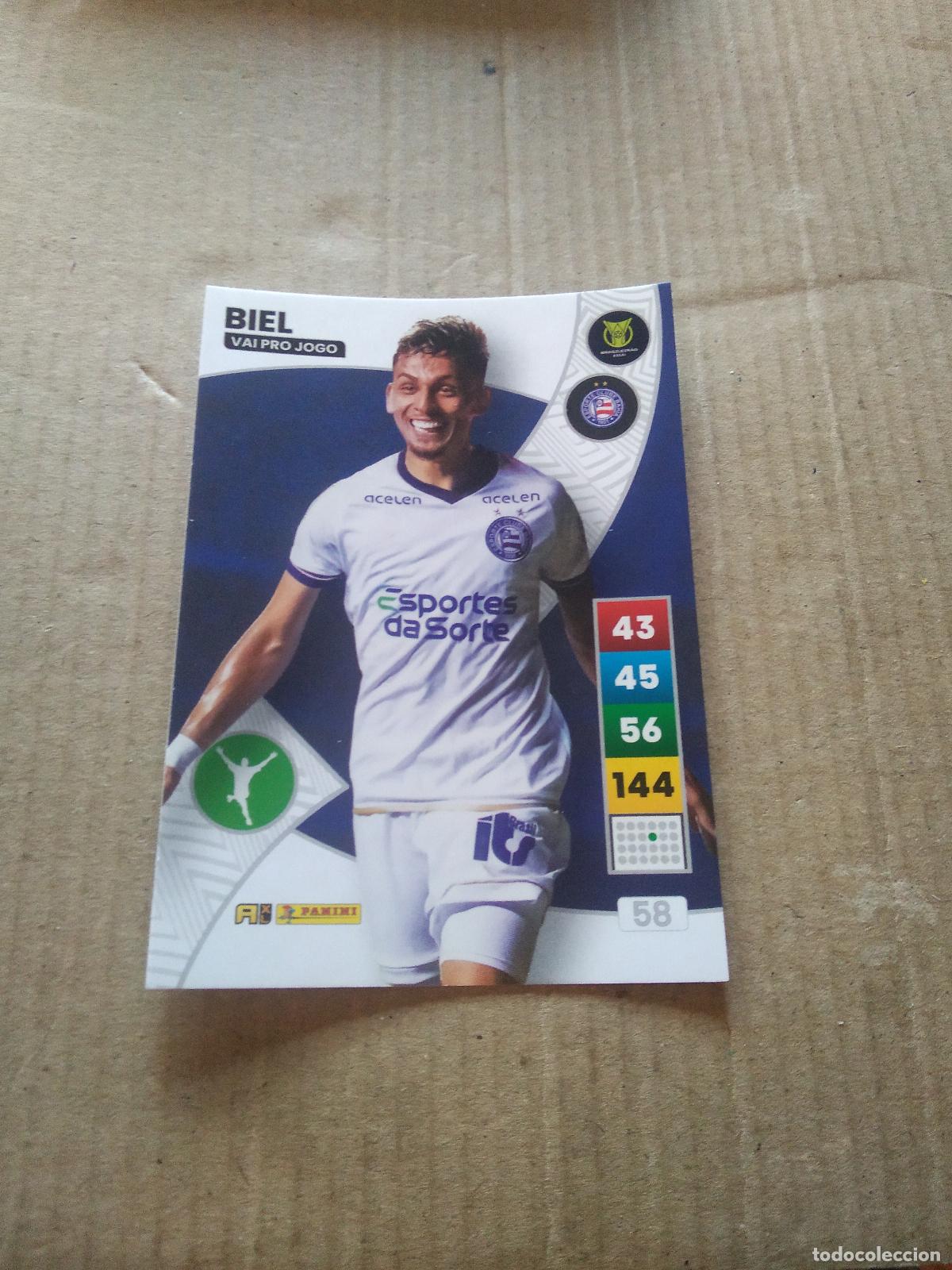 Football Stickers: 58 BIEL BAHIA CROMO FUTBOL PANINI ADRENALYN LIGA BRASIL 2023 BRASILEIRAO