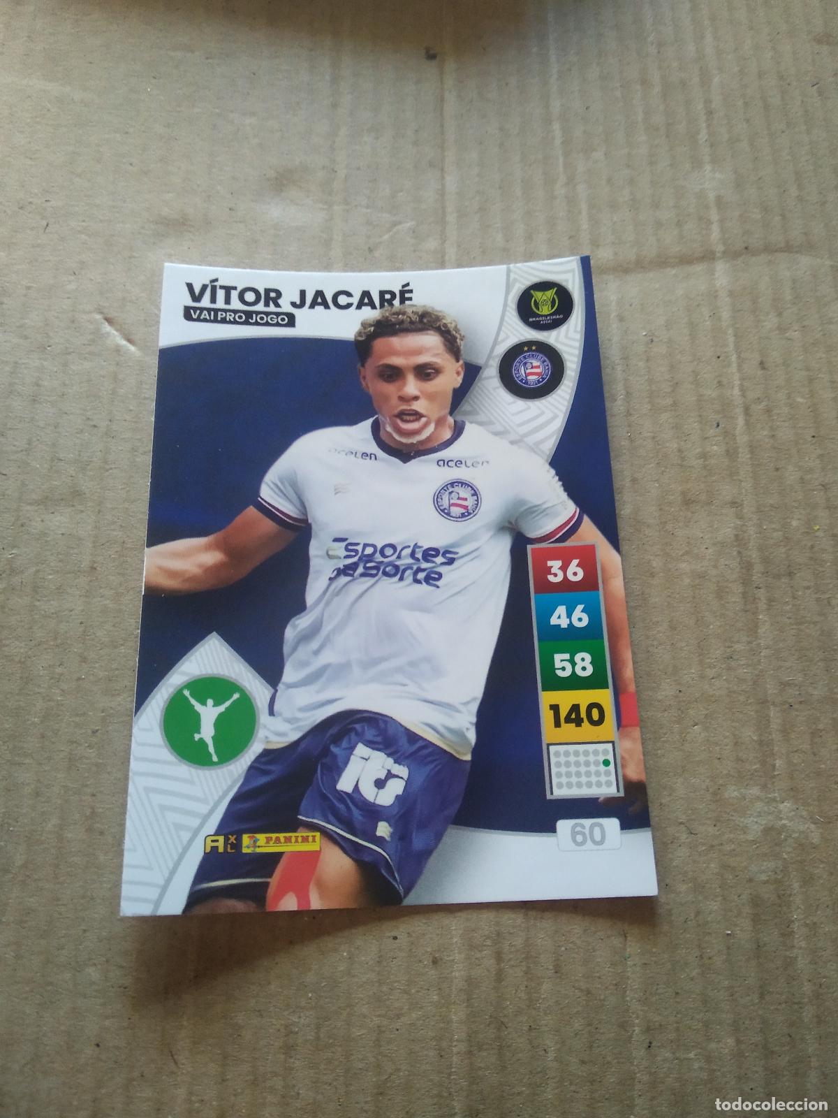 Football Stickers: 60 VITOR JACARE BAHIA CROMO FUTBOL PANINI ADRENALYN LIGA BRASIL 2023 BRASILEIRAO